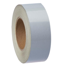 Load image into Gallery viewer, Class 2  - White Retro Reflective Marking Tape Roll