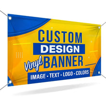 Load image into Gallery viewer, Custom Printed Premium Indoor Outdoor Advertisement Vinyl Banner