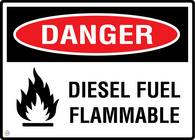 Danger Diesel Fuel Flammable