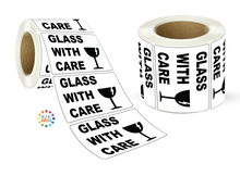 Load image into Gallery viewer, Glass with care - Label Roll