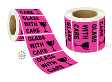 Load image into Gallery viewer, Glass with care - Label Roll