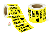 Glass with care - Label Roll