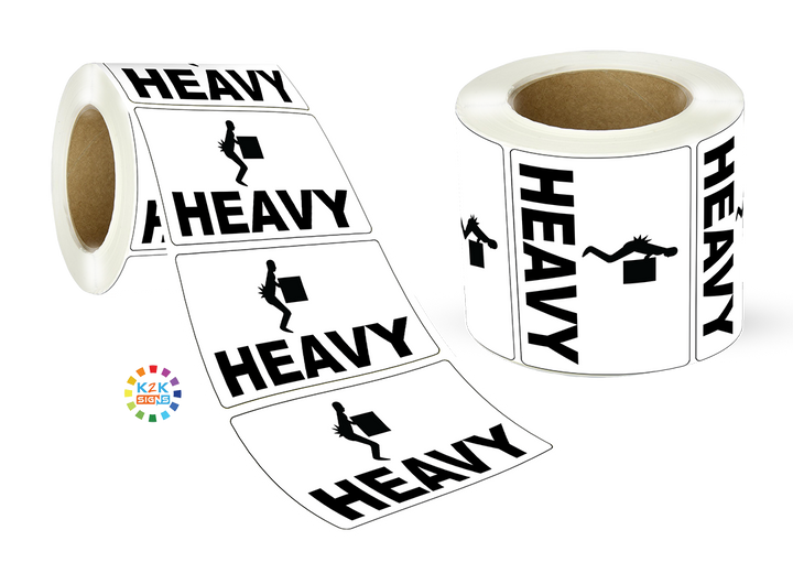 Heavy - Label Roll | K2K Signs Australia