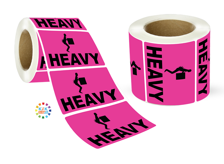 Heavy - Label Roll | K2K Signs Australia