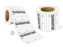 Load image into Gallery viewer, Quarantine - Label Roll