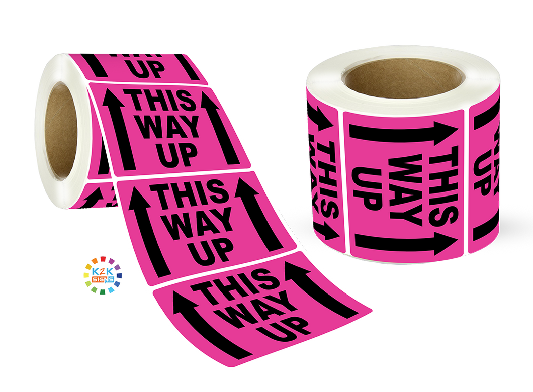 This way up - Label Roll