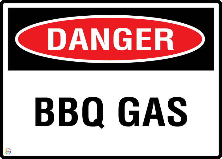 Danger - BBQ Gas Sign