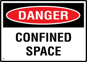 Danger - Confined Space Sign
