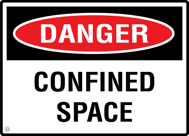 Danger - Confined Space Sign
