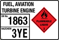 Fuel, Aviation Trubine Engine (Storage Panel/Sign)