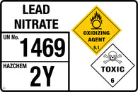 Lead Nitrate (Storage Panel/Sign)