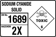 Sodium Cyanide Solid (Storage Panel/Sign)
