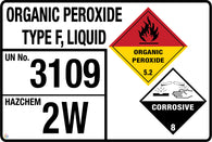 Organic Peroxide Type F, Liquid Sign