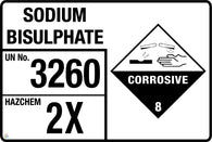 Sodium Bisulphate (Storage Panel/Sign)