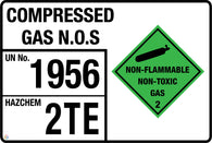 Compressed Gas N.O.S (Storage Panel/Sign)