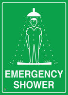 Emergency Shower Sign