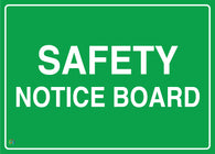 Safety Notice Board Sign