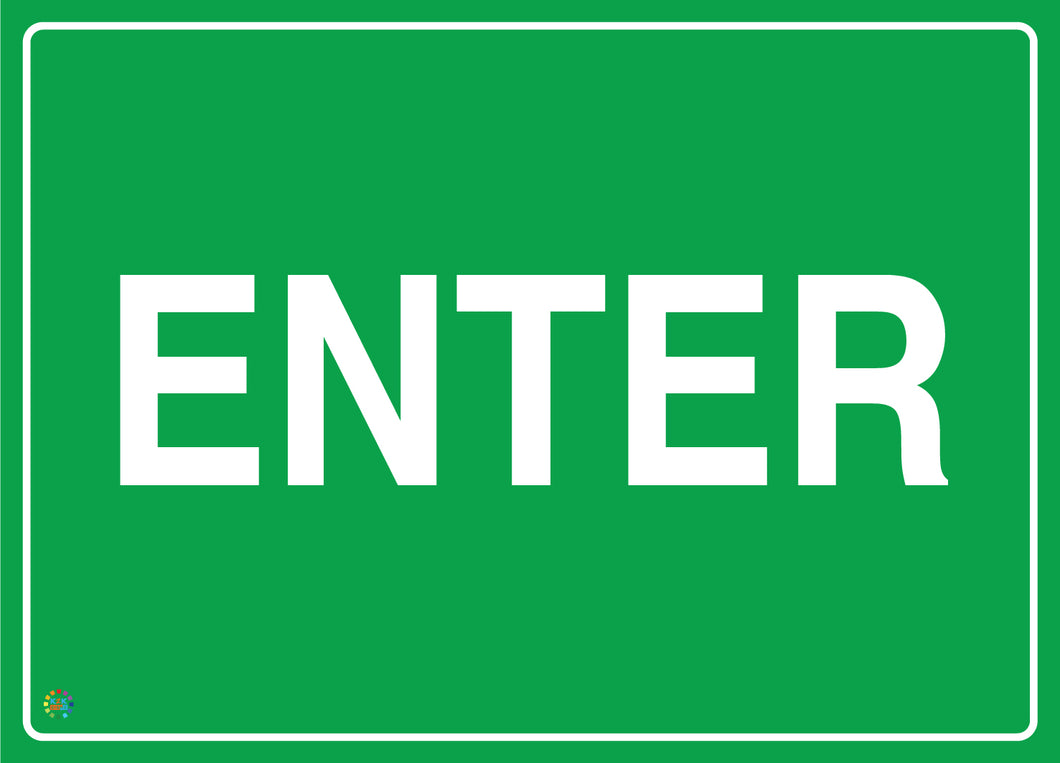 Enter Sign