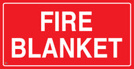 Fire Blanket Sign