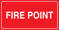 Fire Point Sign