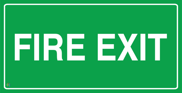Fire Exit Sign