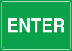 Enter Sign