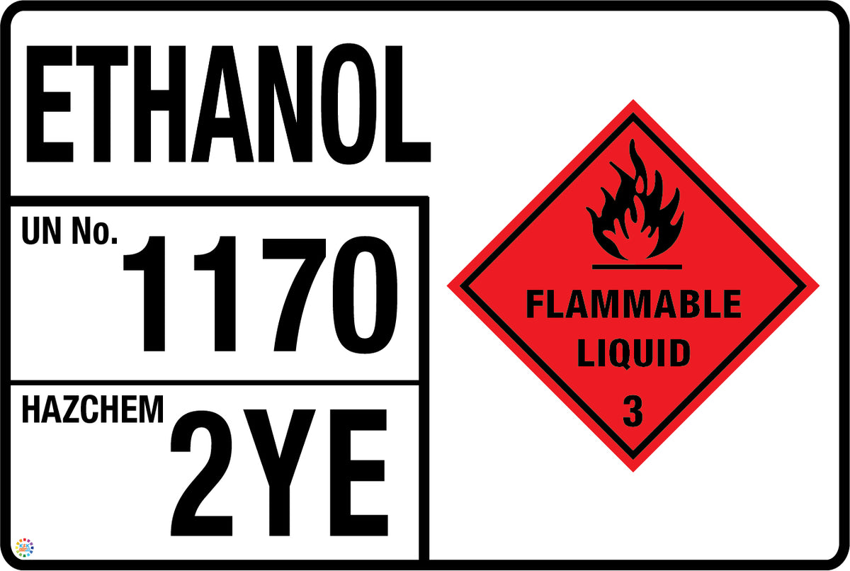 Bioethanol Sign Ethanol Signage | K2K Signs Australia