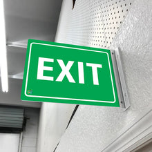 Load image into Gallery viewer, Exit Double-Sided Off-Wall Sign
