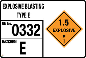 Explosive Blasting Type E 