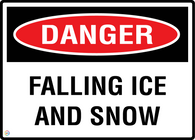 Danger Falling Ice And Snow