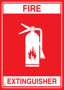 Fire Extinguisher Sign