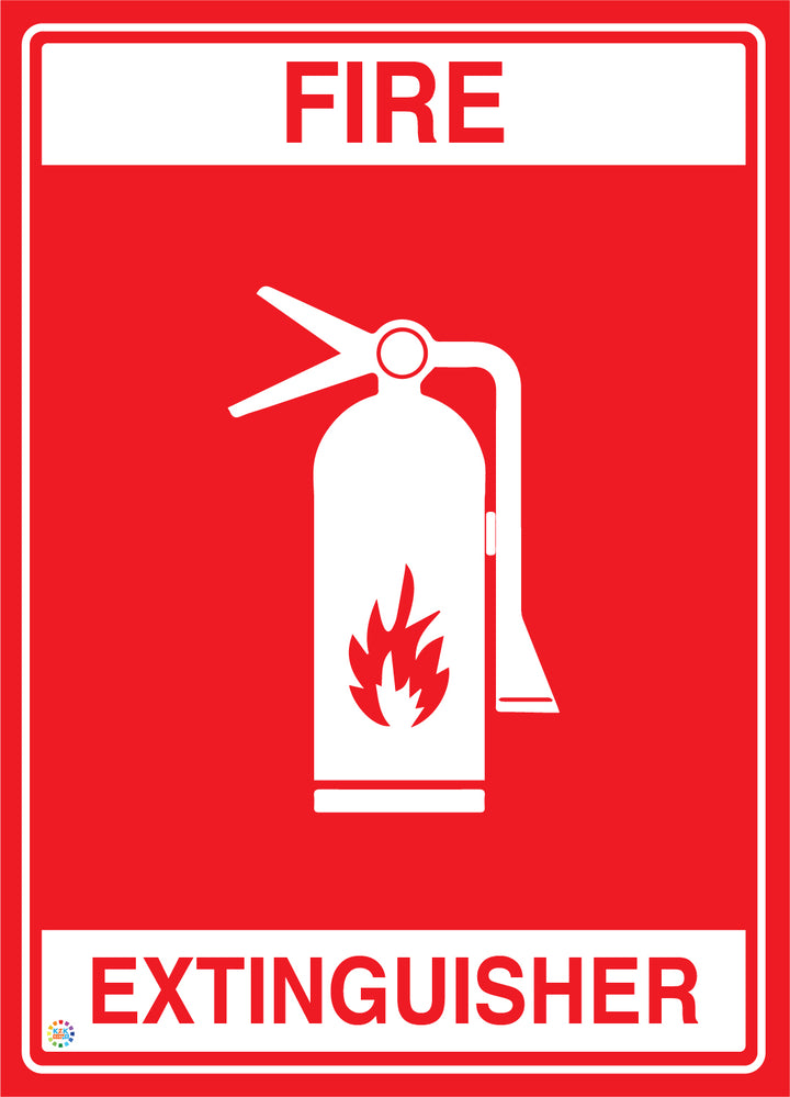 Fire Extinguisher Sign
