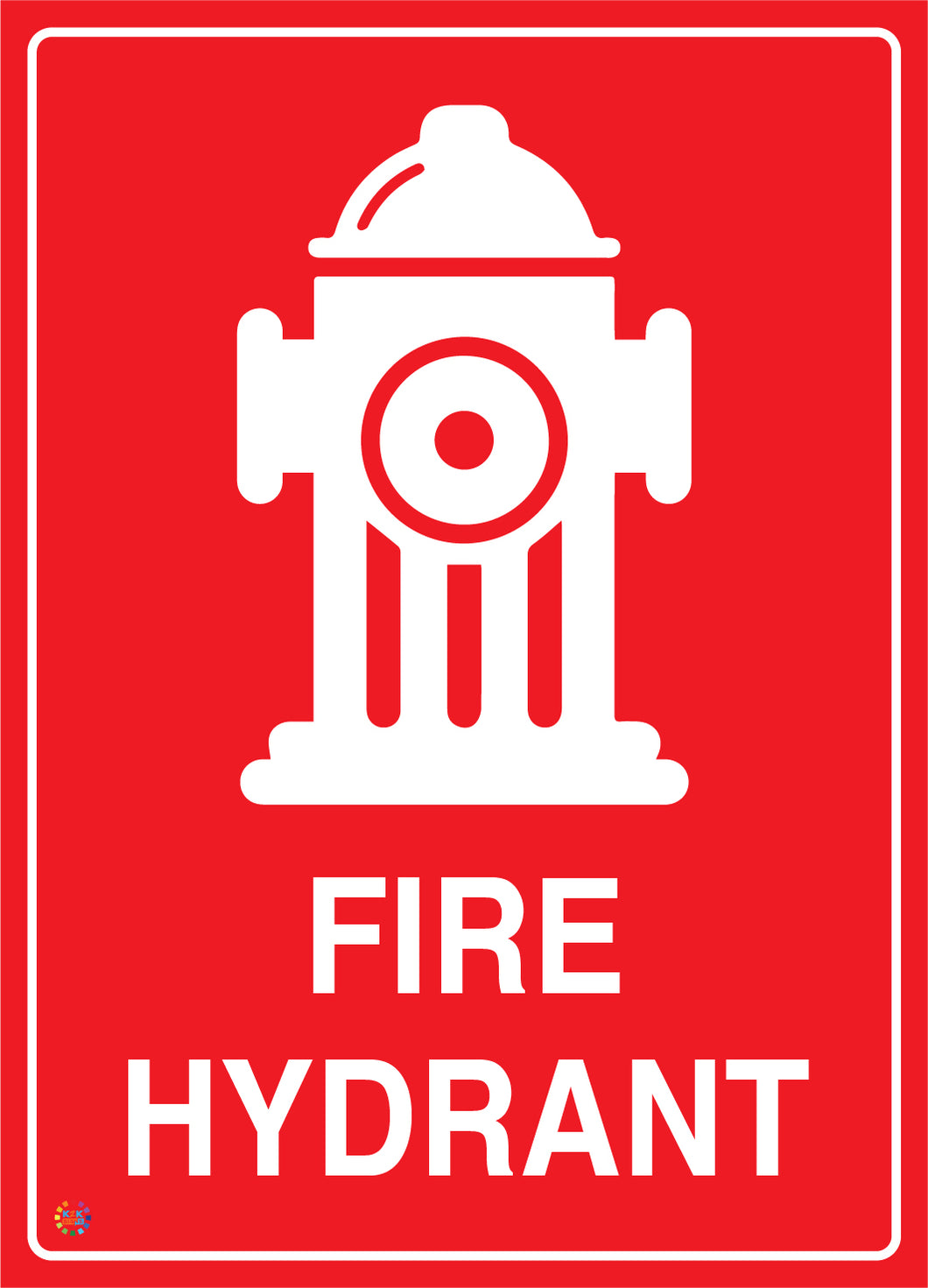 Fire Hydrant Sign