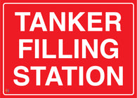 Tanker Filling Station Sign