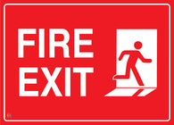 Fire Exit (Running Man) Sign
