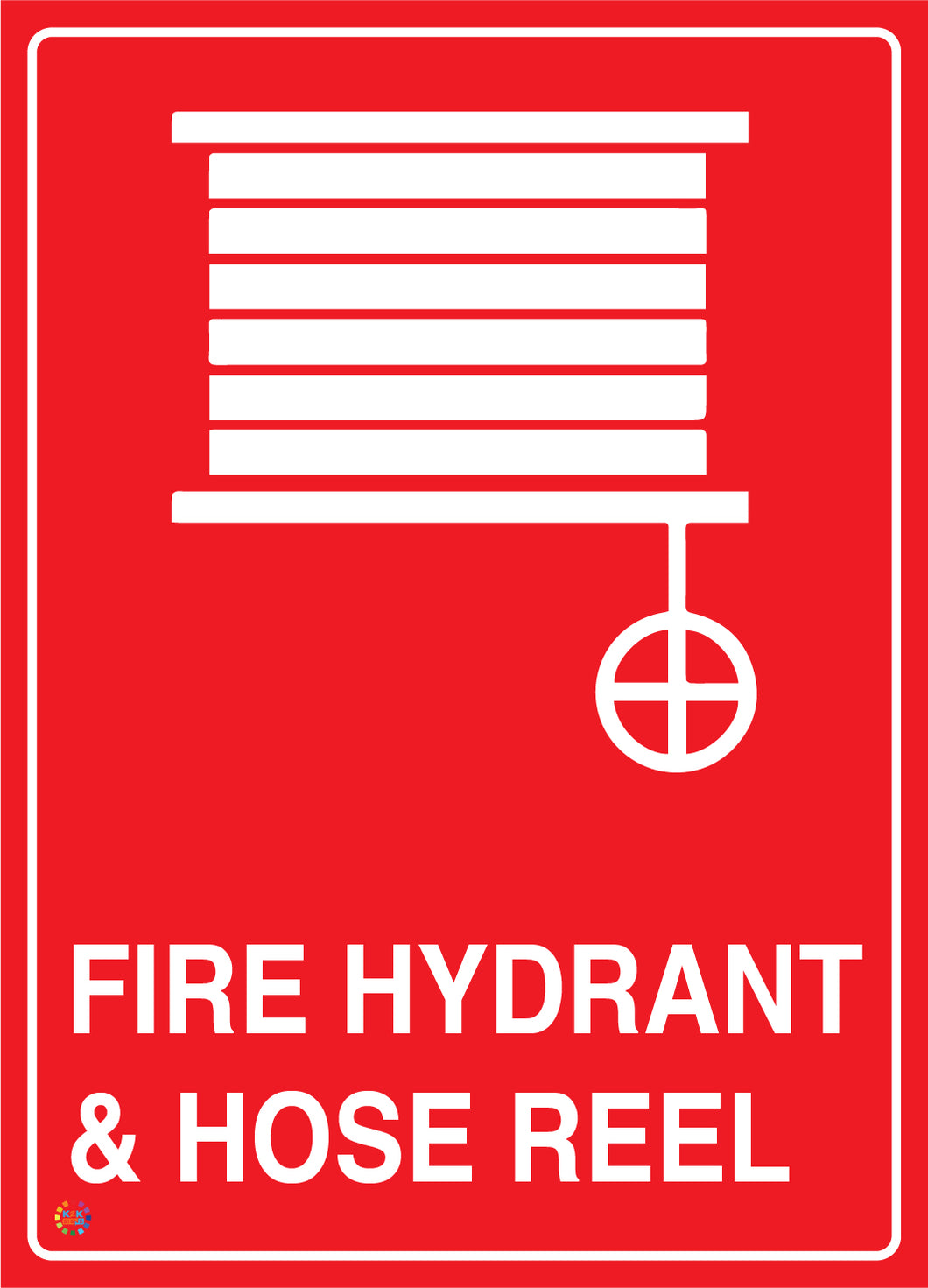 Fire Hydrant & Hose Reel Sign
