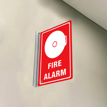 Load image into Gallery viewer, Fire Alarm – Double Sided Off Wall Sign