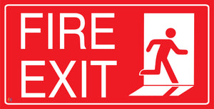 Fire Exit (Running Man) Sign
