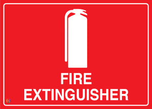 Fire Extinguisher Sign