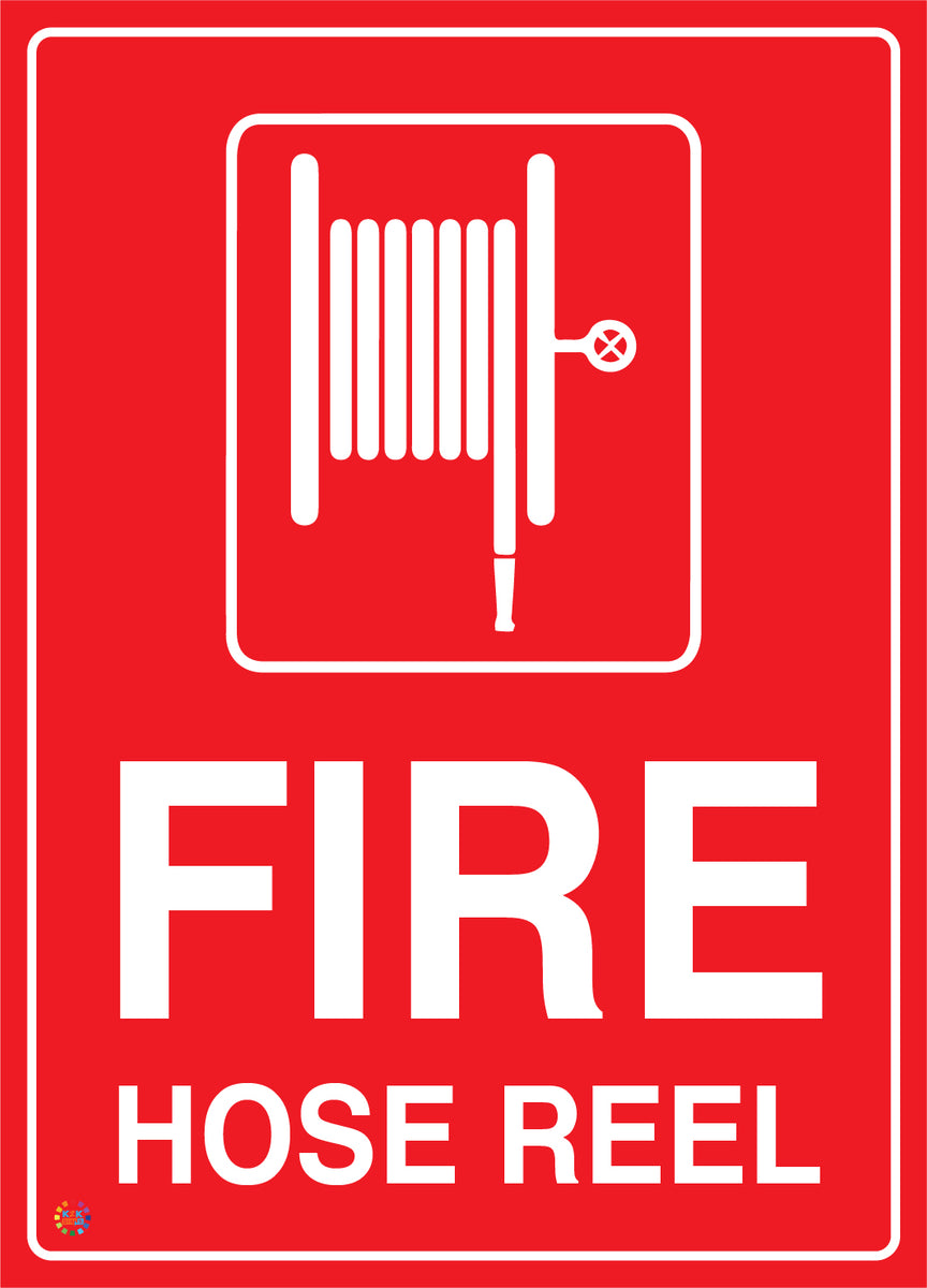 Fire Hose Reel Sign | Fire Safety Equipment Signage | K2K Signs Australia