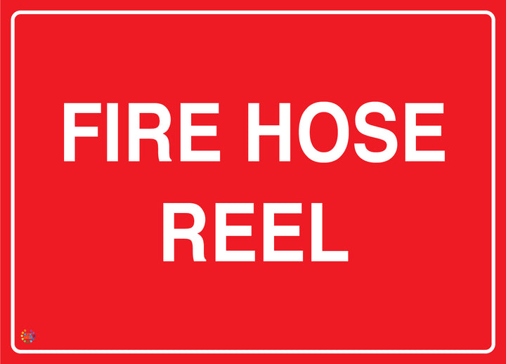 Fire Hose Reel Sign