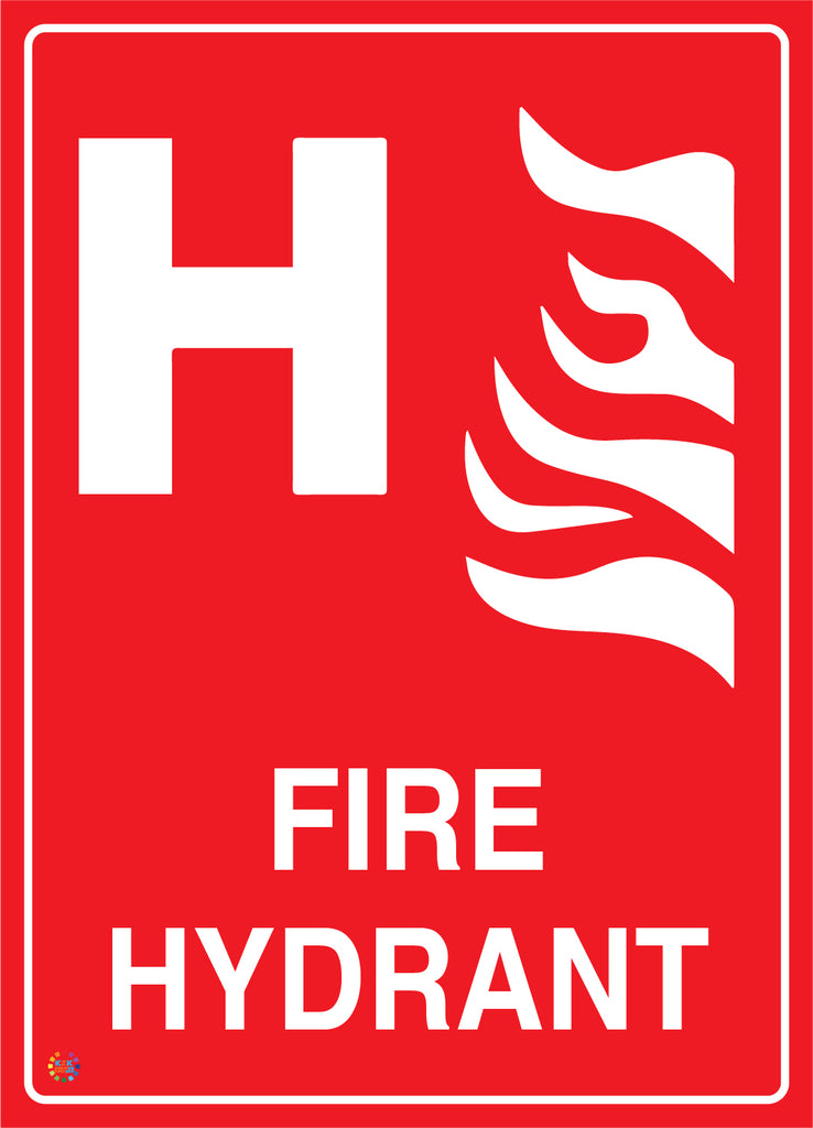 Fire Hydrant Sign | K2K Signs Australia