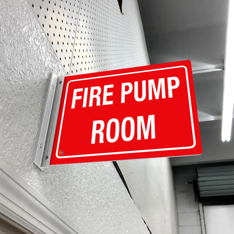 Fire Pump Room Sign