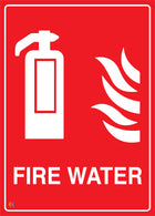Fire Water Sign