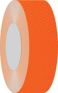 Class 1 Diamond Grade Prismatic Reflective Tape - Fluro Orange