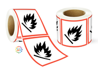 Flammable - GHS Sign Label Roll
