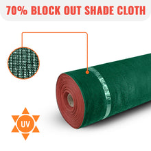 Load image into Gallery viewer, Green Shade Cloth 70% -Block Out