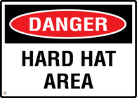 Danger Hard Hat Area