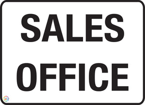 Sales Office Sign