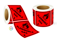 Class 2 Flammable Gas Label Roll